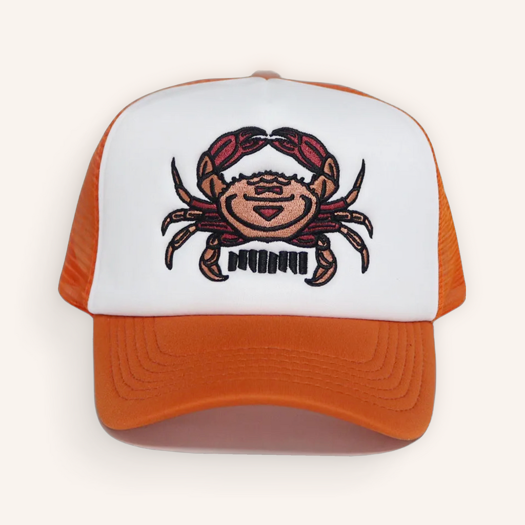 Nu Nu Trucker Cap CRAB Orange